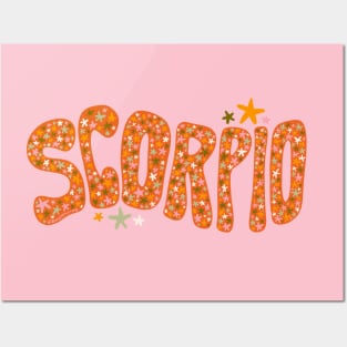 Starry Scorpio Posters and Art